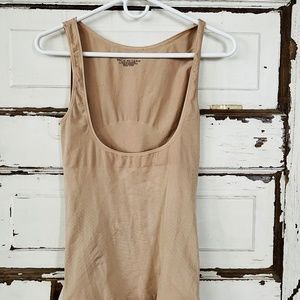 Bali Shape Wear Tank XL Nude Open Bust